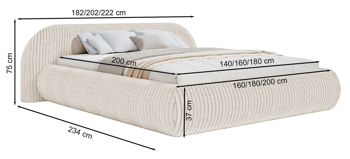 Gulta Šelli 182;202;222/75/234 cm Arena 06