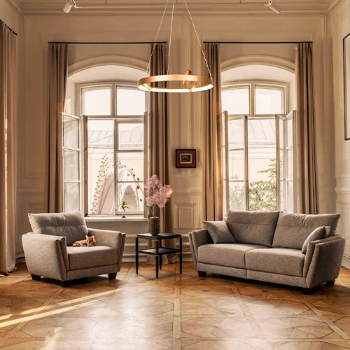 Piekaramā lampa Nuo 60/150 cm zelts - N1 Home