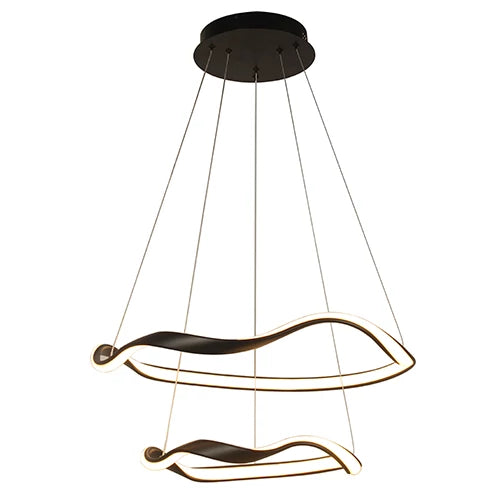 Piekaramā lampa Fori 60/150 cm melns - N1 Home