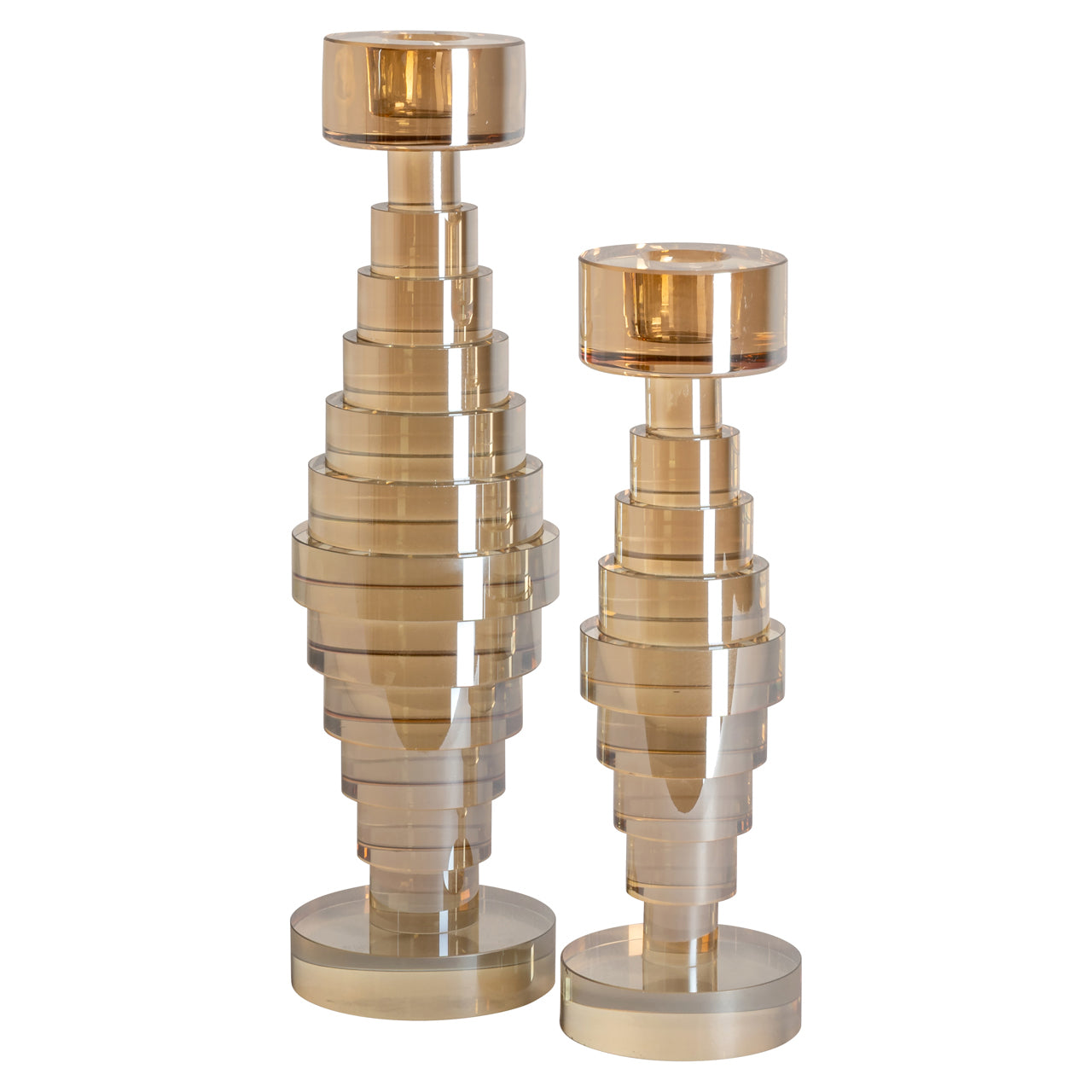 Svečturis Bryn L 28/8/8 cm Champagne