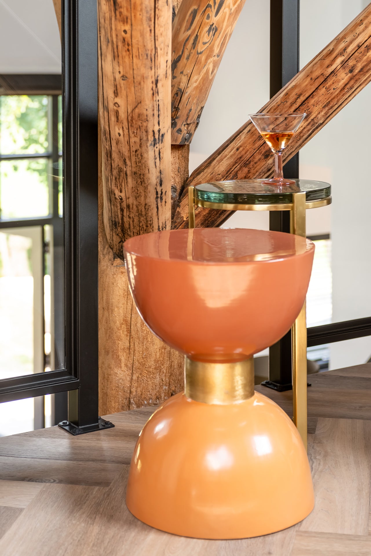 Galdiņš Aubrey Richmond Interiors 53/29/29 cm zelts - N1 Home