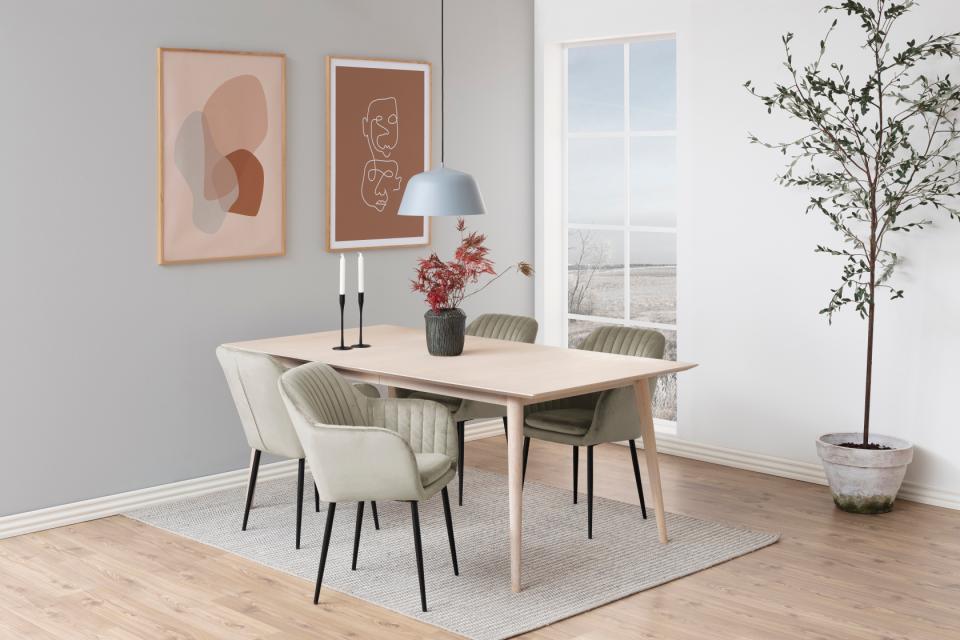 Krēsls Emil 57/61/83 cm smiltis/melns - N1 Home