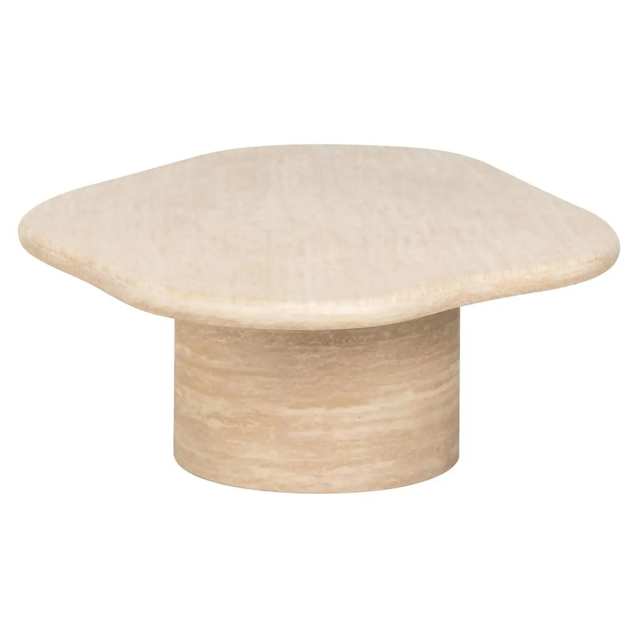 Kafijas galds Fictus beige Richmond Interiors 35/130/80 cm bēšs - N1 Home