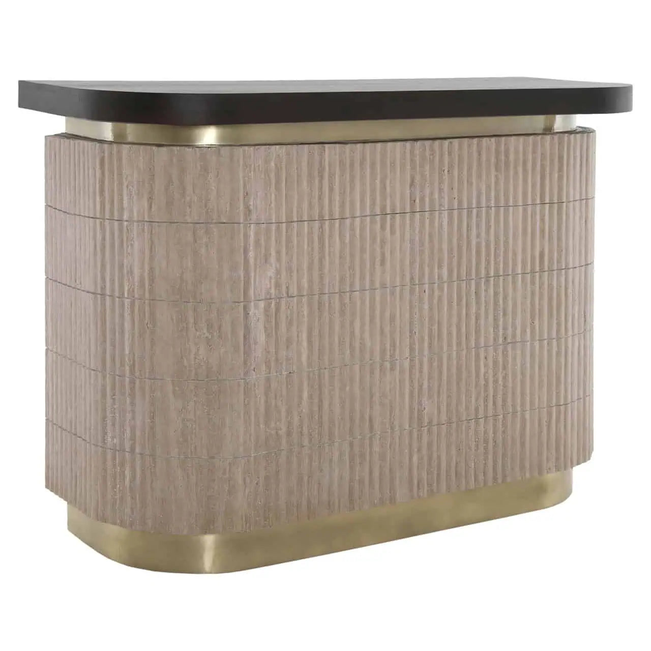 Bārs Martini brown Richmond Interiors 106/140/60,5 cm brūns - N1 Home