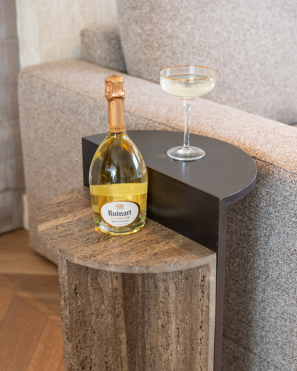 Kafijas galds Russo Richmond Interiors 40/60/40 cm ash brown