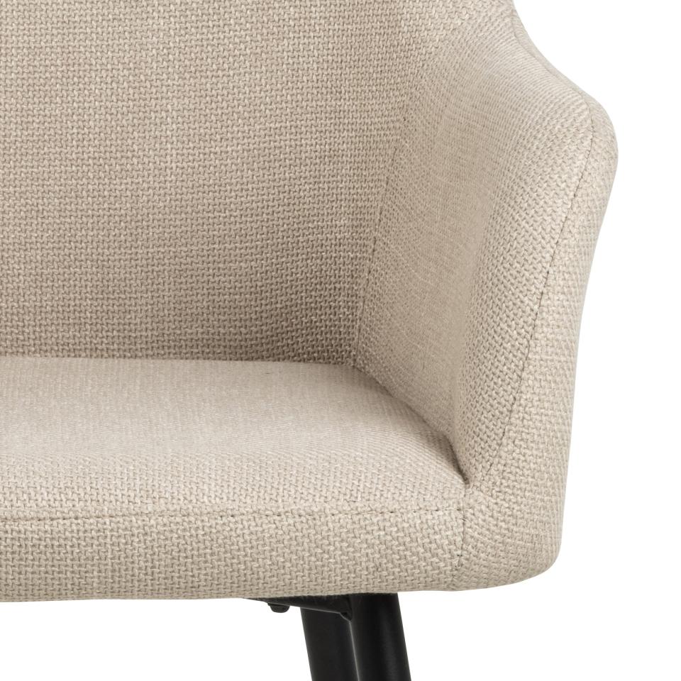 Krēsls Liz 59/59/85 cm bēšs - N1 Home