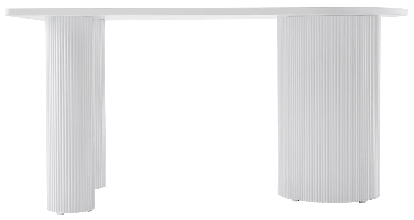 Galds Dikali 75/150/90 cm balts - N1 Home