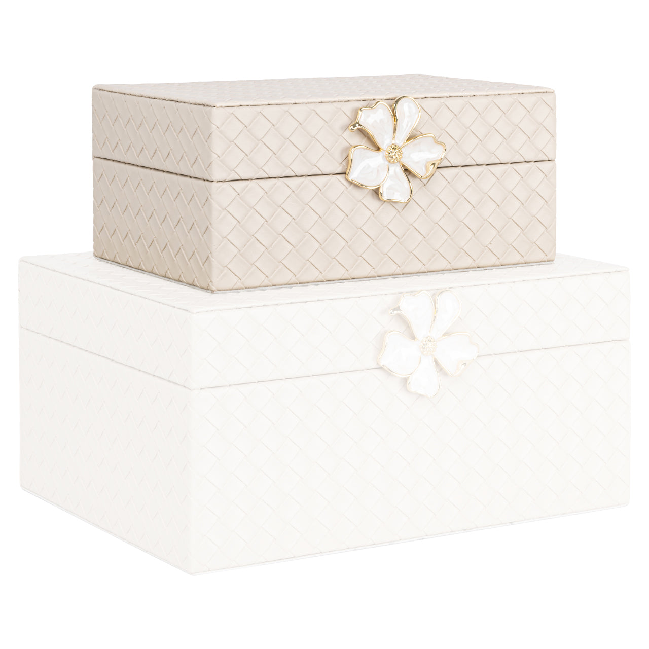 Uzglabāšanas kaste Lillie S 8,5/18/12 cm ivory