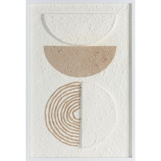 Glezna Art O1 40/60 cm balts/bēšs - N1 Home