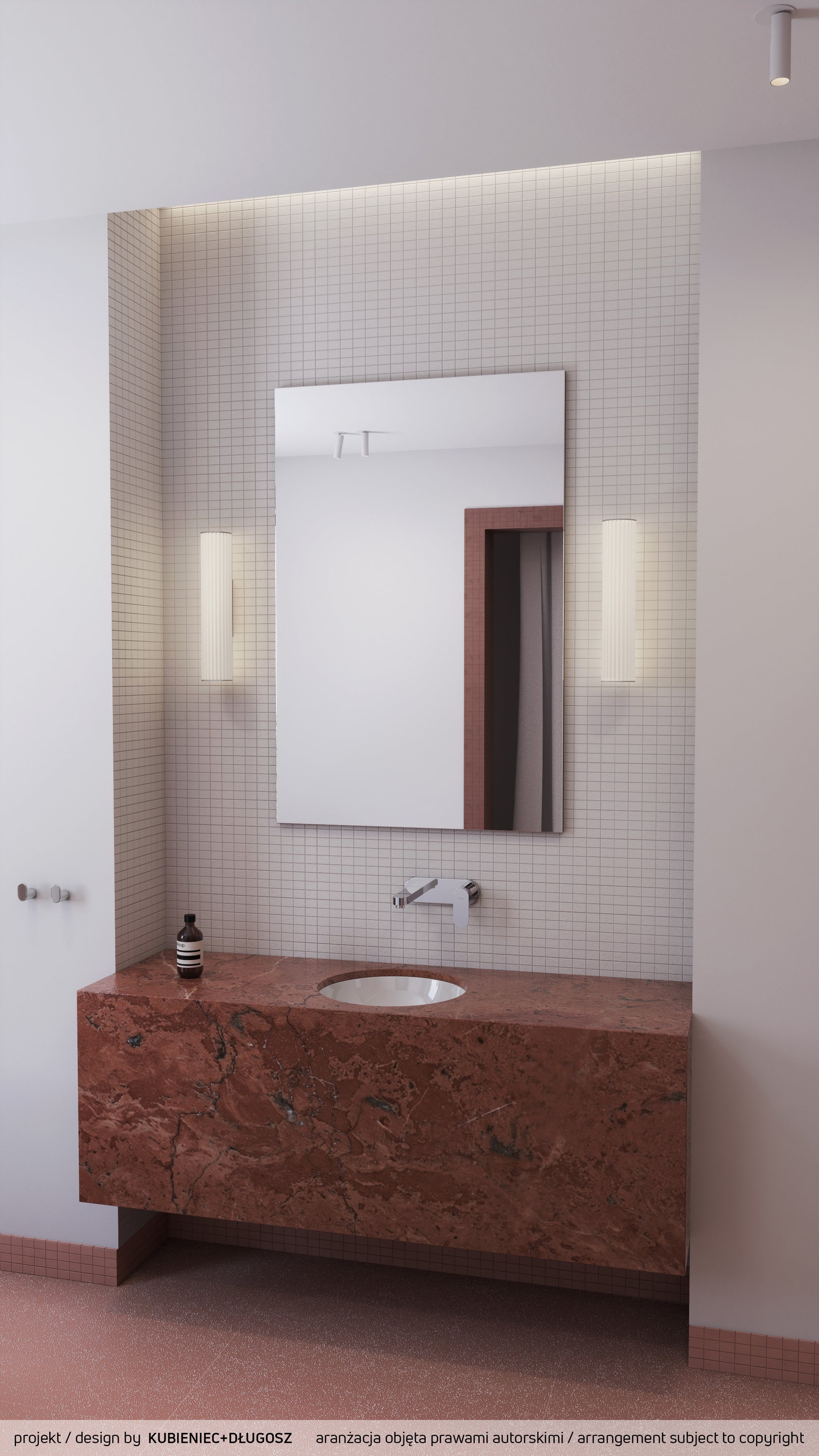 Iebūvēts izlietnes maisītājs Alpinia 188 mm hroms - N1 Home