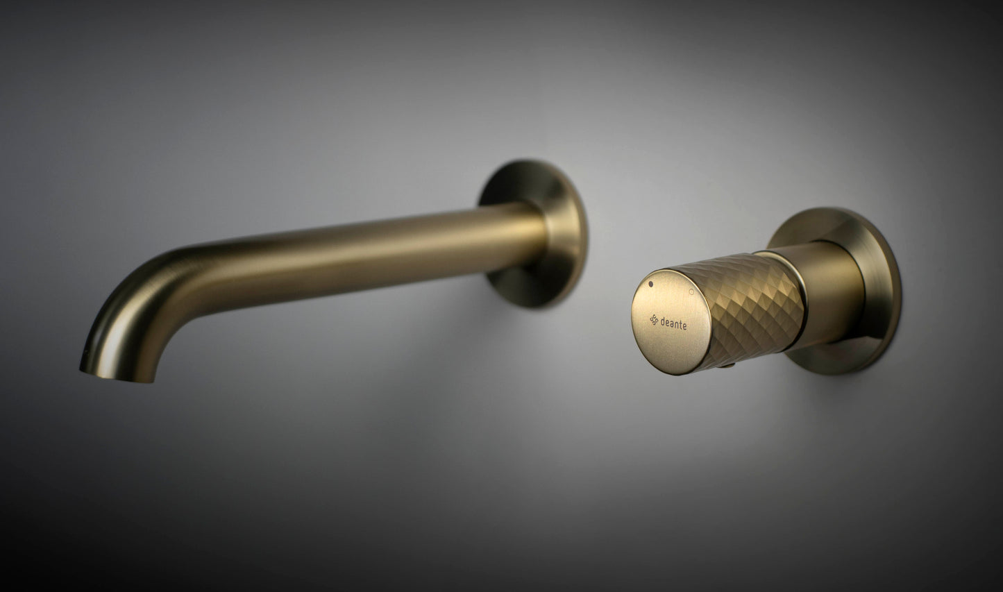 Iebūvēts izlietnes maisītājs Silia Hexa 208 mm matēts zelts - N1 Home