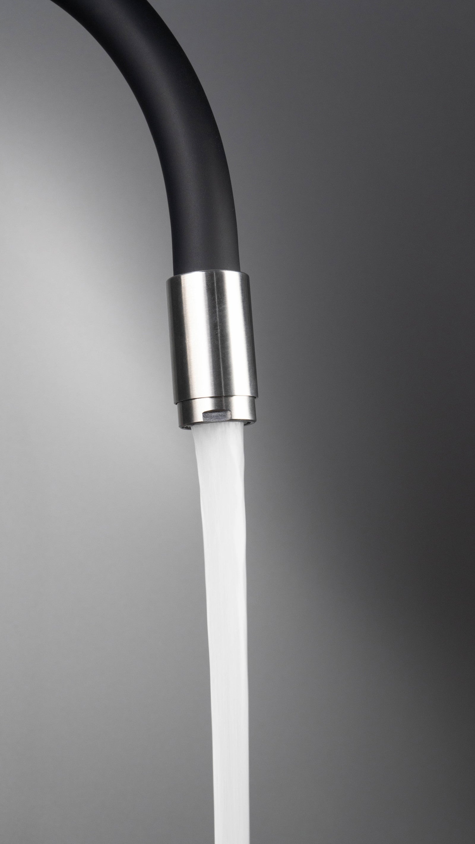 Virtuves maisītājs ar elastīgu uzgali Luno 38 cm bēšs/hroms - N1 Home