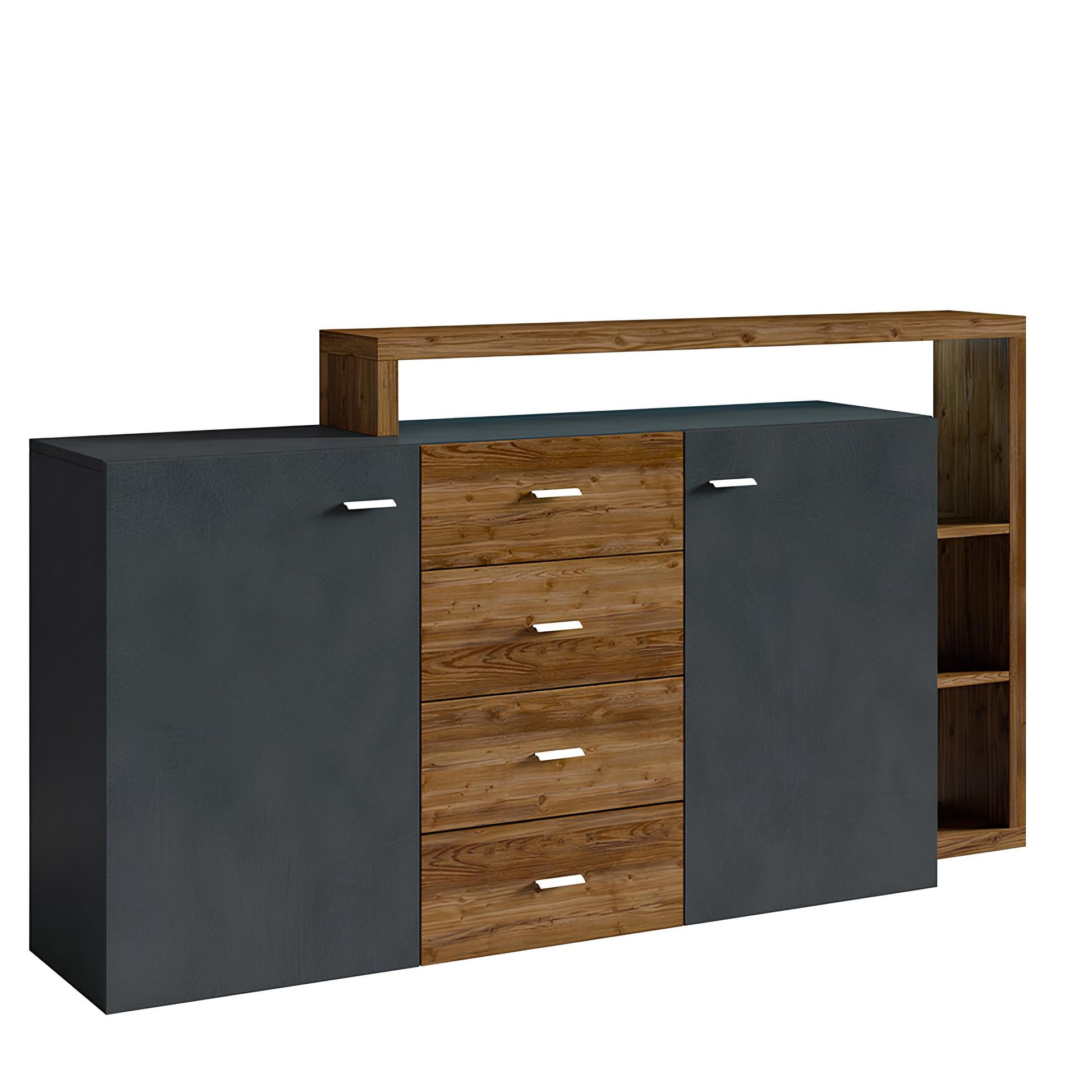 Kumode Botas 180/98/37 cm ābele/egle - N1 Home