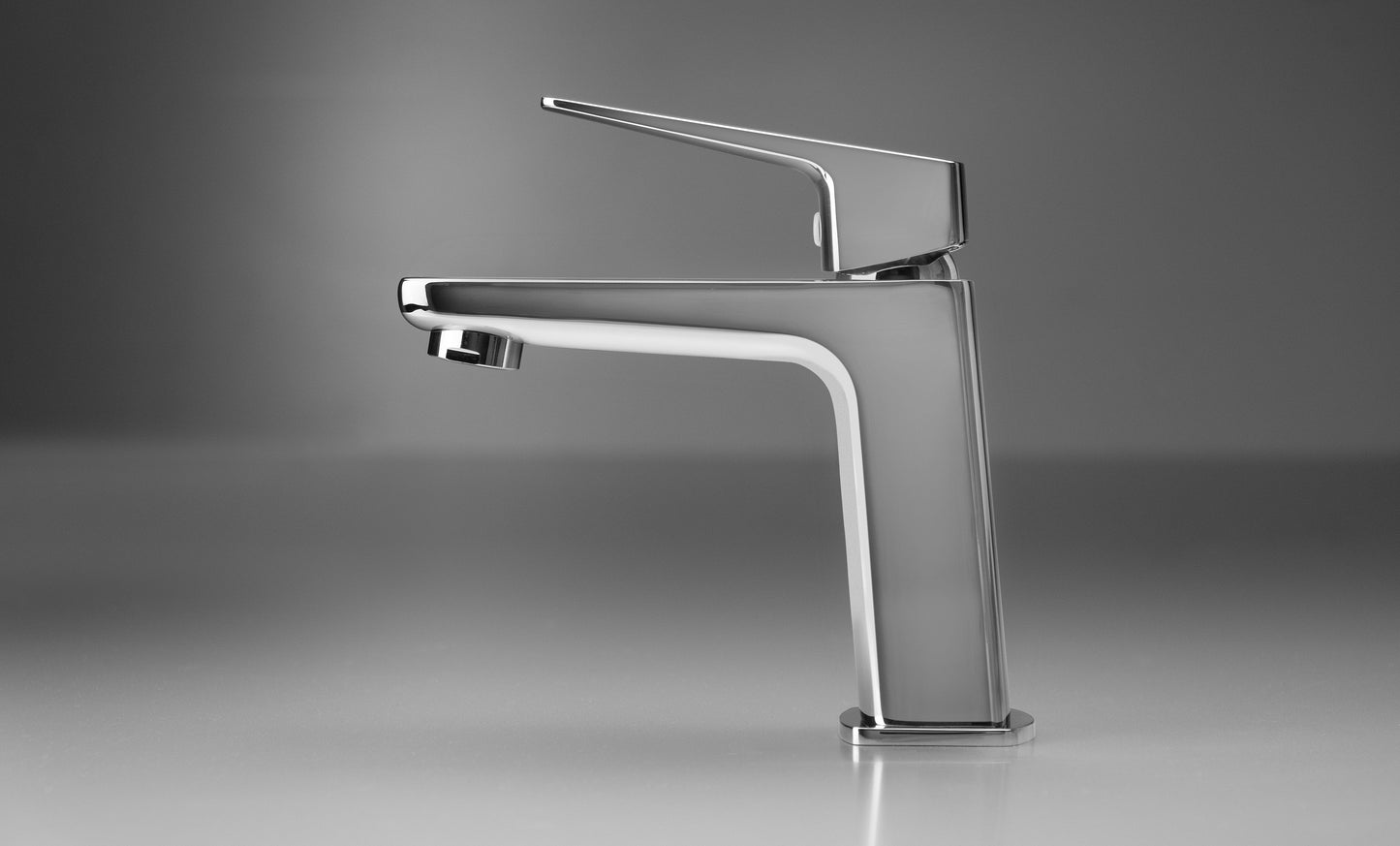 Izlietnes maisītājs BLUR 15 cm, hroms - N1 Home