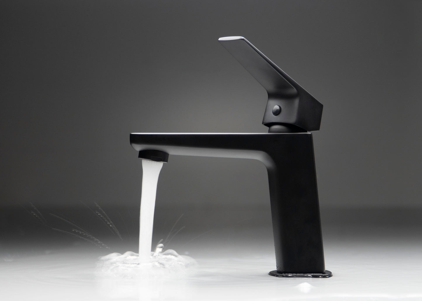 Izlietnes maisītājs BLUR 15 cm, nero - N1 Home