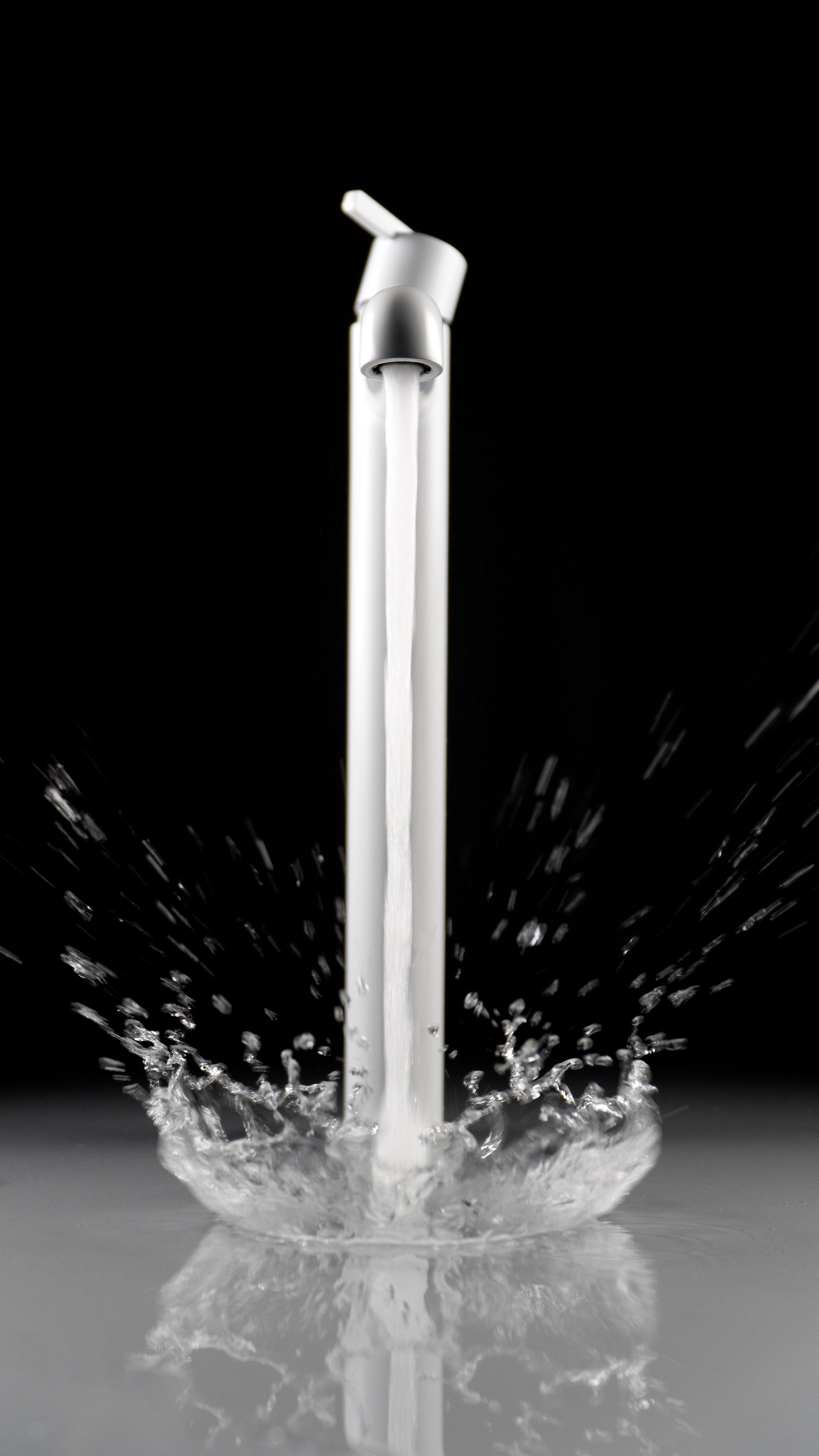 Augsts izlietnes maisītājs Silia 344 mm bianko - N1 Home