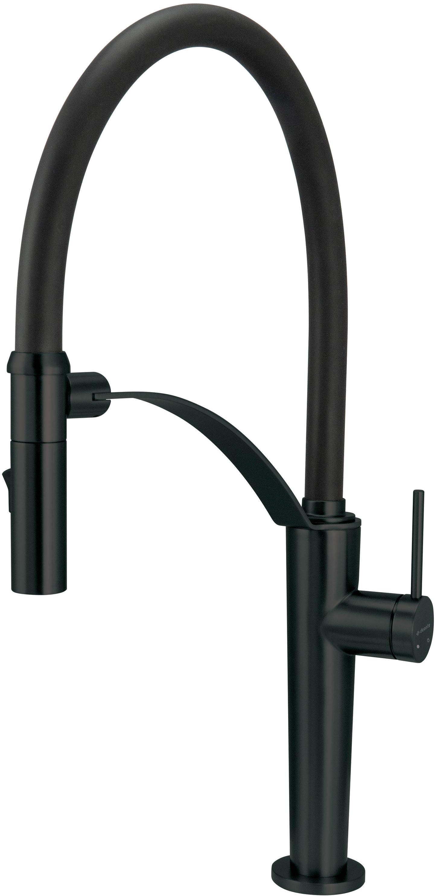 Virtuves maisītājs ar elastīgu snīpi - 2 veidu sprauslas Corda 435 mm nero - N1 Home