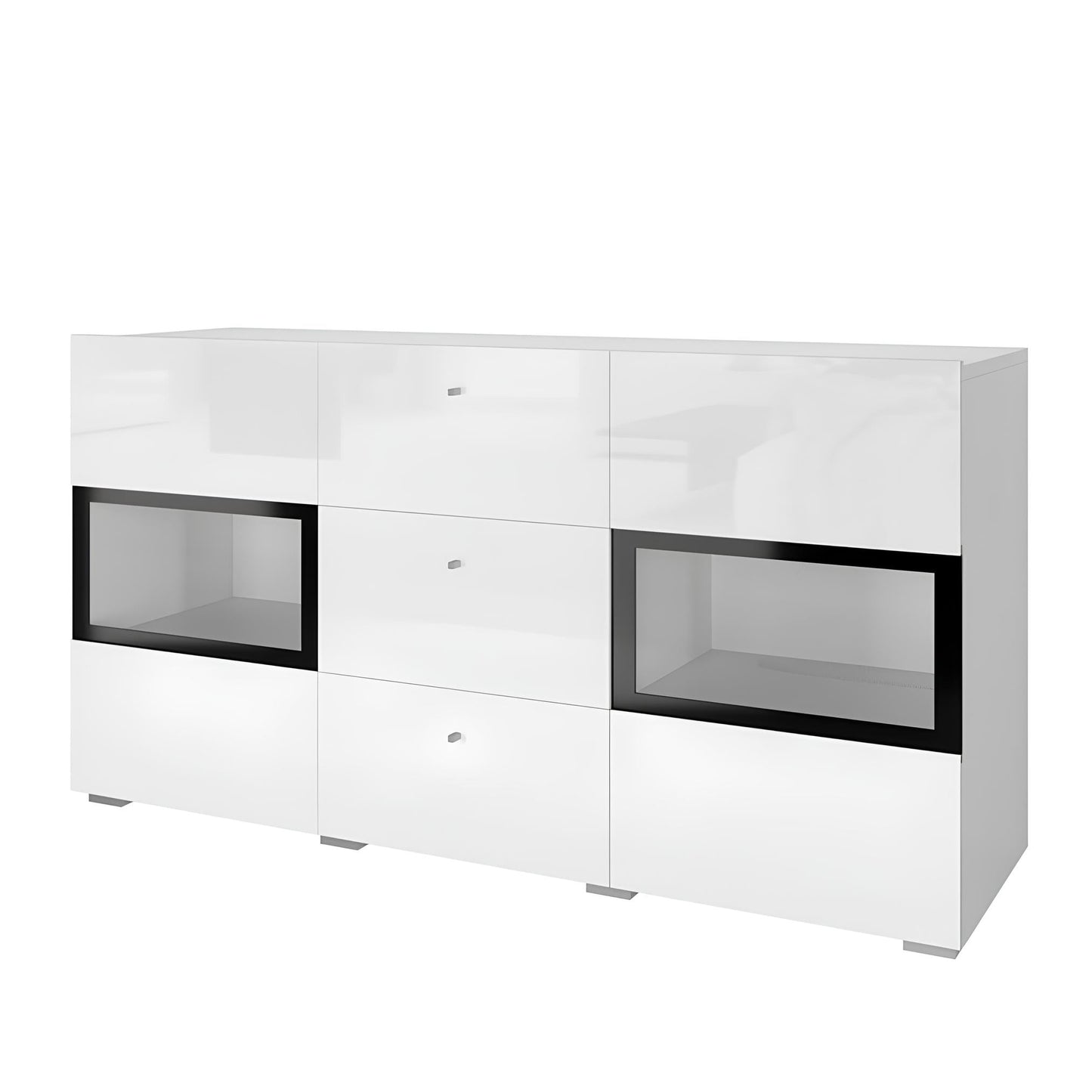 Kumode Barots 132/39/70 cm balts - N1 Home