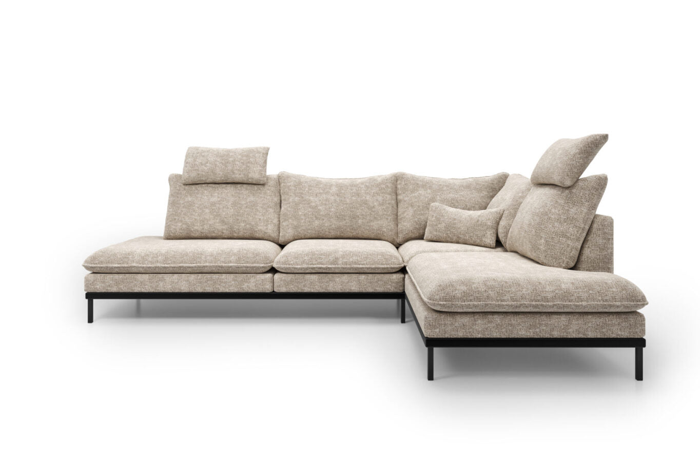 Dīvāns Bloss 293/90/57 cm bēšs Toronto 1 - N1 Home