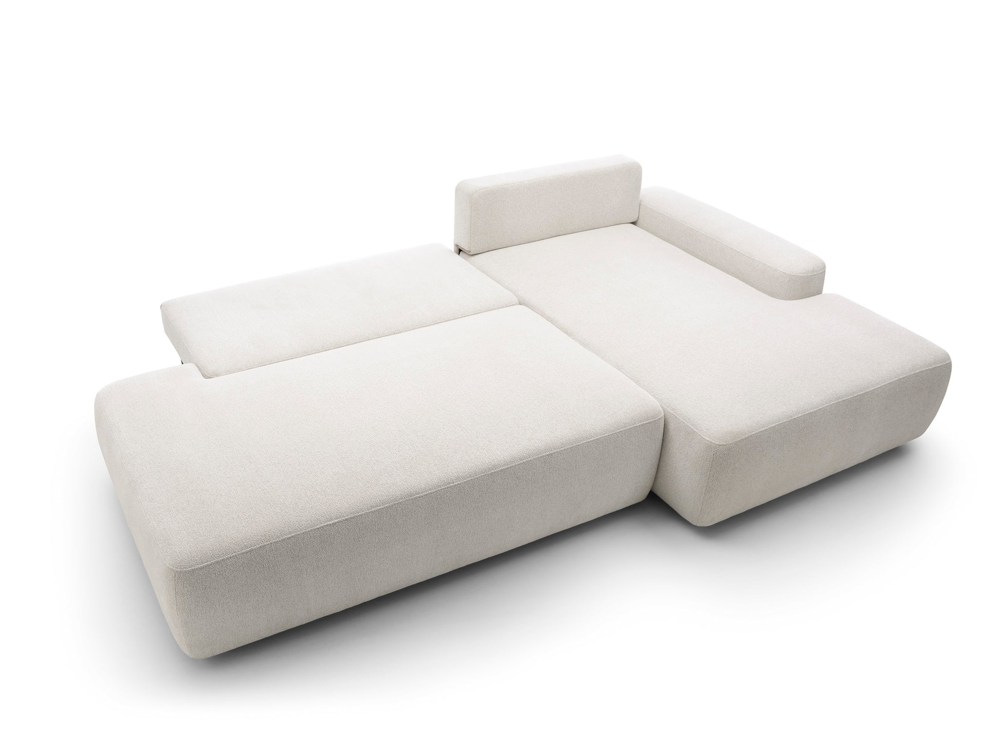 Dīvāns Boul 276/164/68 cm krēms - N1 Home