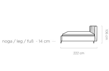 Gulta Calyp 140/160/180x200 Riviera 91 - N1 Home