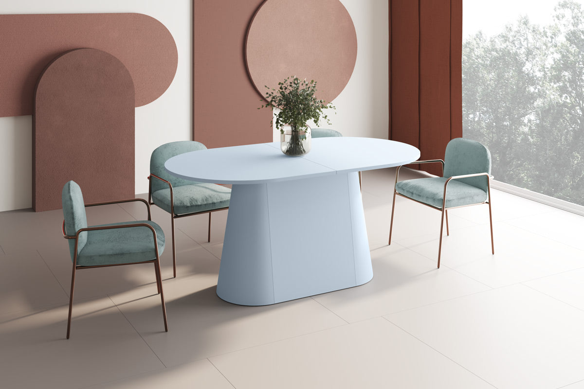 Galds Capito 160-208/89/75 cm piparmētra - N1 Home