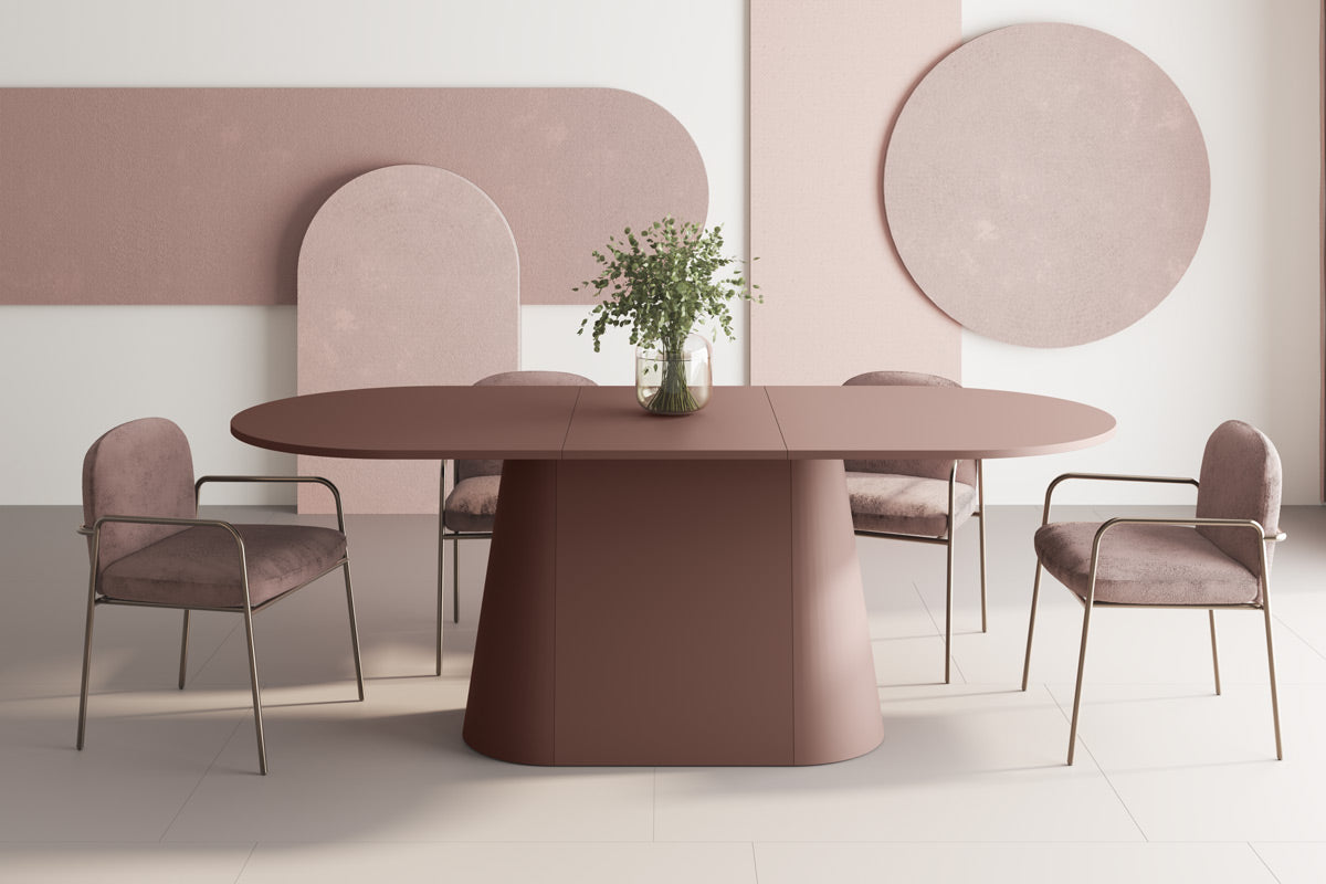 Galds Capito 160-208/89/75 cm bordo - N1 Home