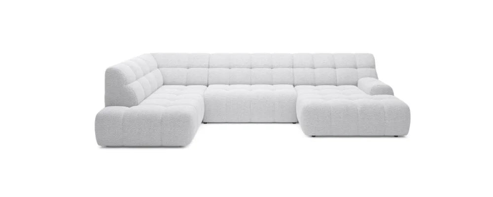 Dīvāns Cooku XL 366/207/86 cm balts - N1 Home