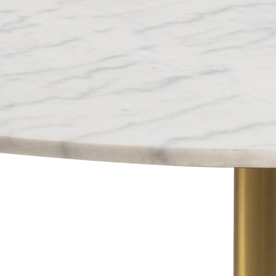 COR apaļš pusdienu galds Guangxi pulēts marmors Ø105x75 cm