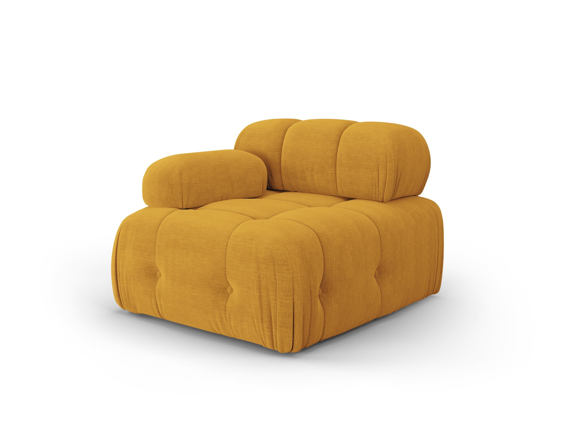 Sofa - krēsls Cosmopolitan Design  Ferento 96x96x71 cm sinepes - N1 Home