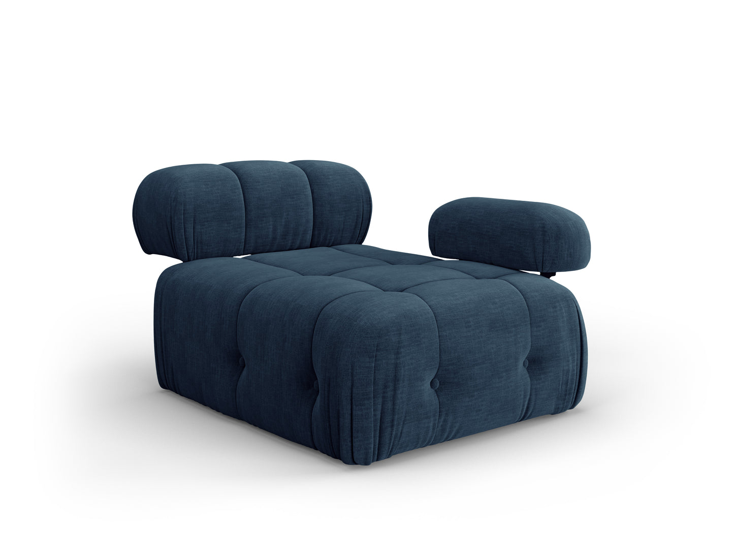 Sofa - krēsls Cosmopolitan Design  Ferento 96x96x71 cm tumši zils - N1 Home
