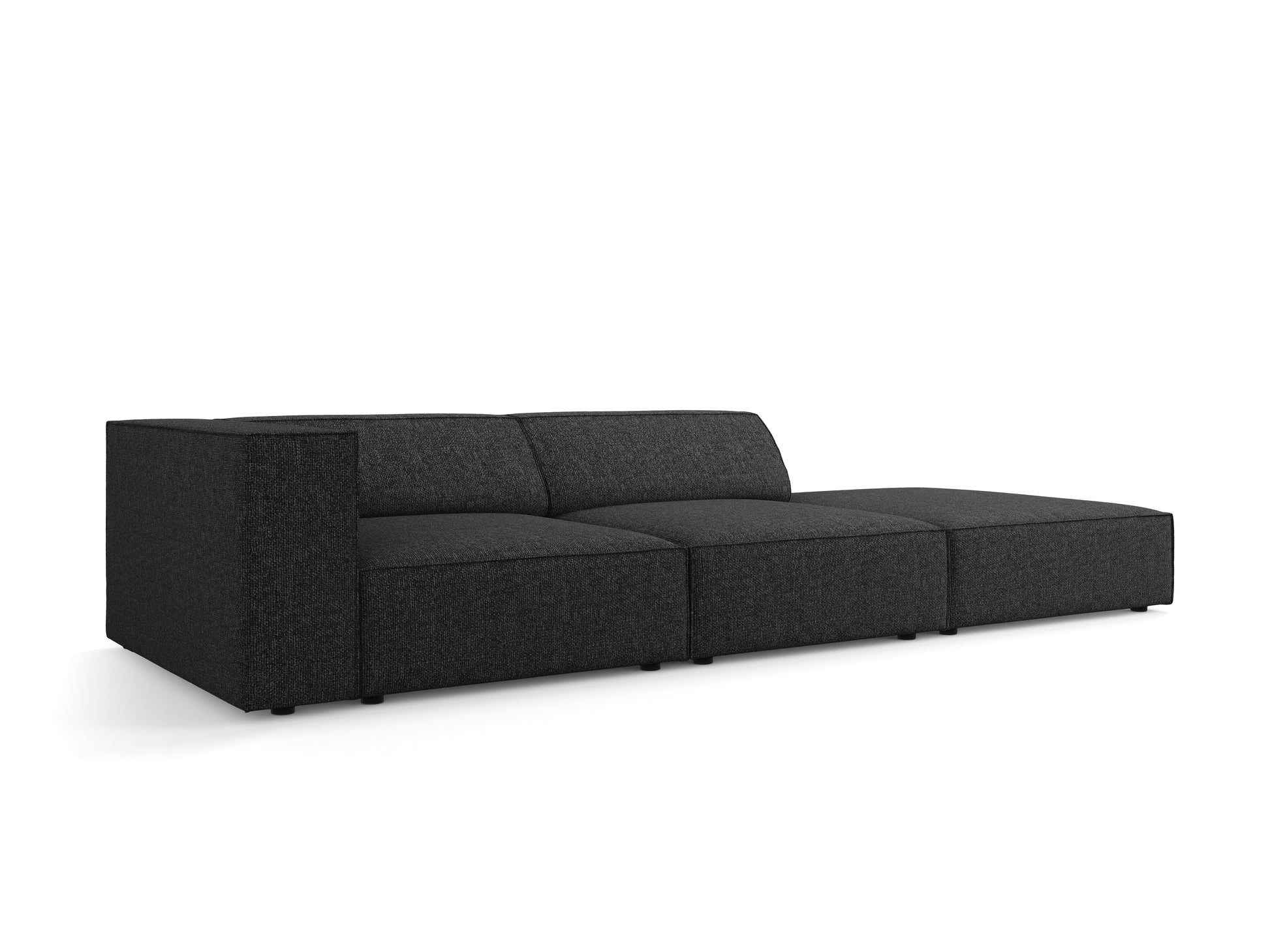 Dīvāns Cosmopolitan Design Arendal 262x102x70 cm melns - N1 Home