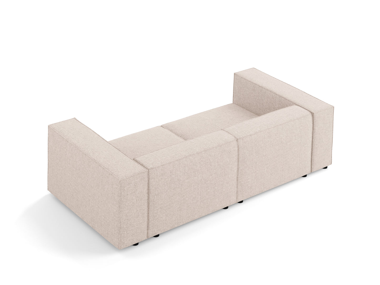 Dīvāns Cosmopolitan Design Arendal 204x102x70 cm bēšs - N1 Home