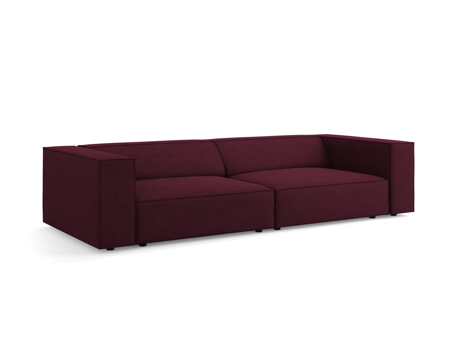 Dīvāns Cosmopolitan Design Arendal 244x102x70 cm rubīns - N1 Home