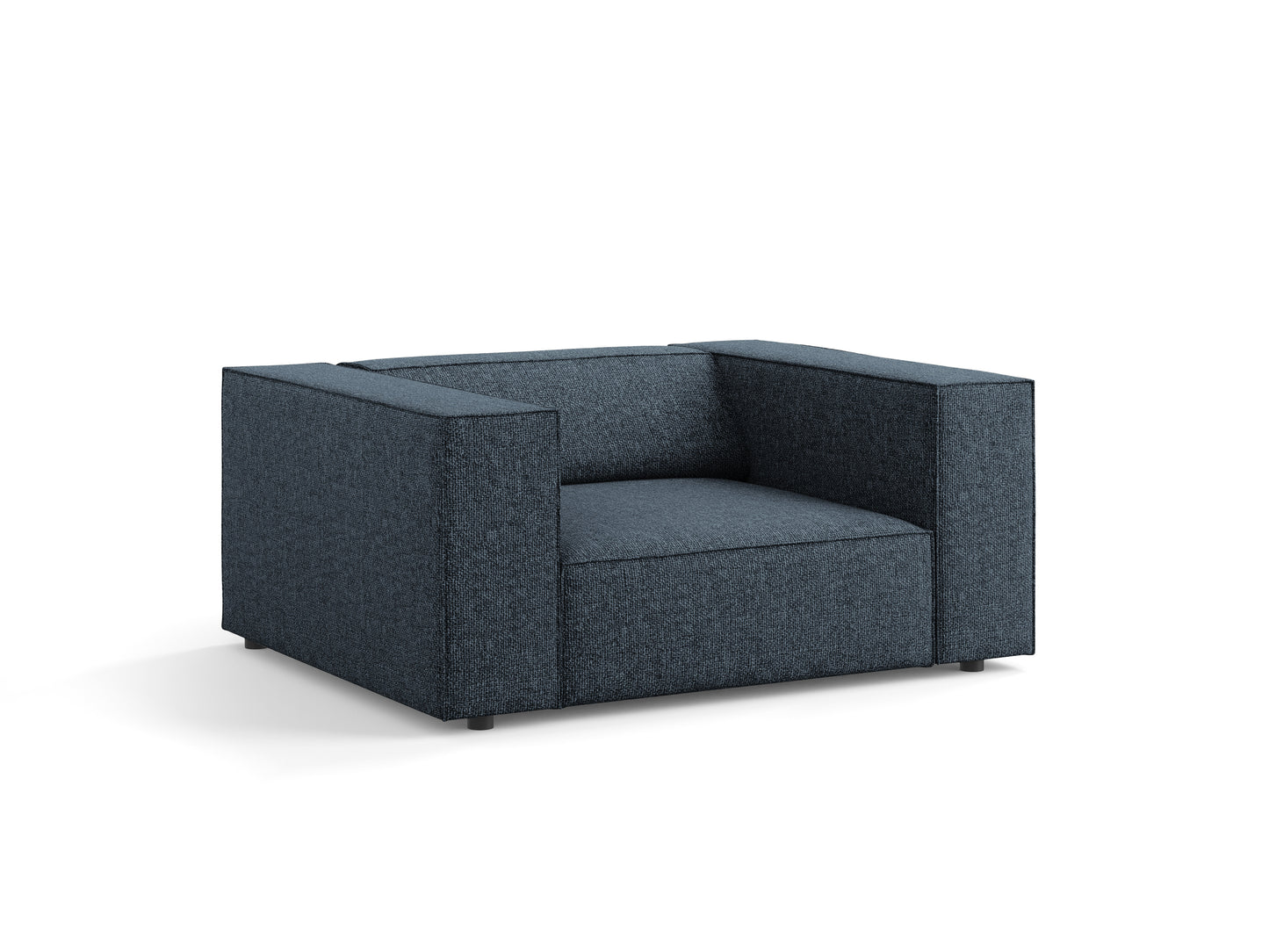 Atzveltnes krēsls Cosmopolitan Design Arendal 124x102x70 cm zils - N1 Home