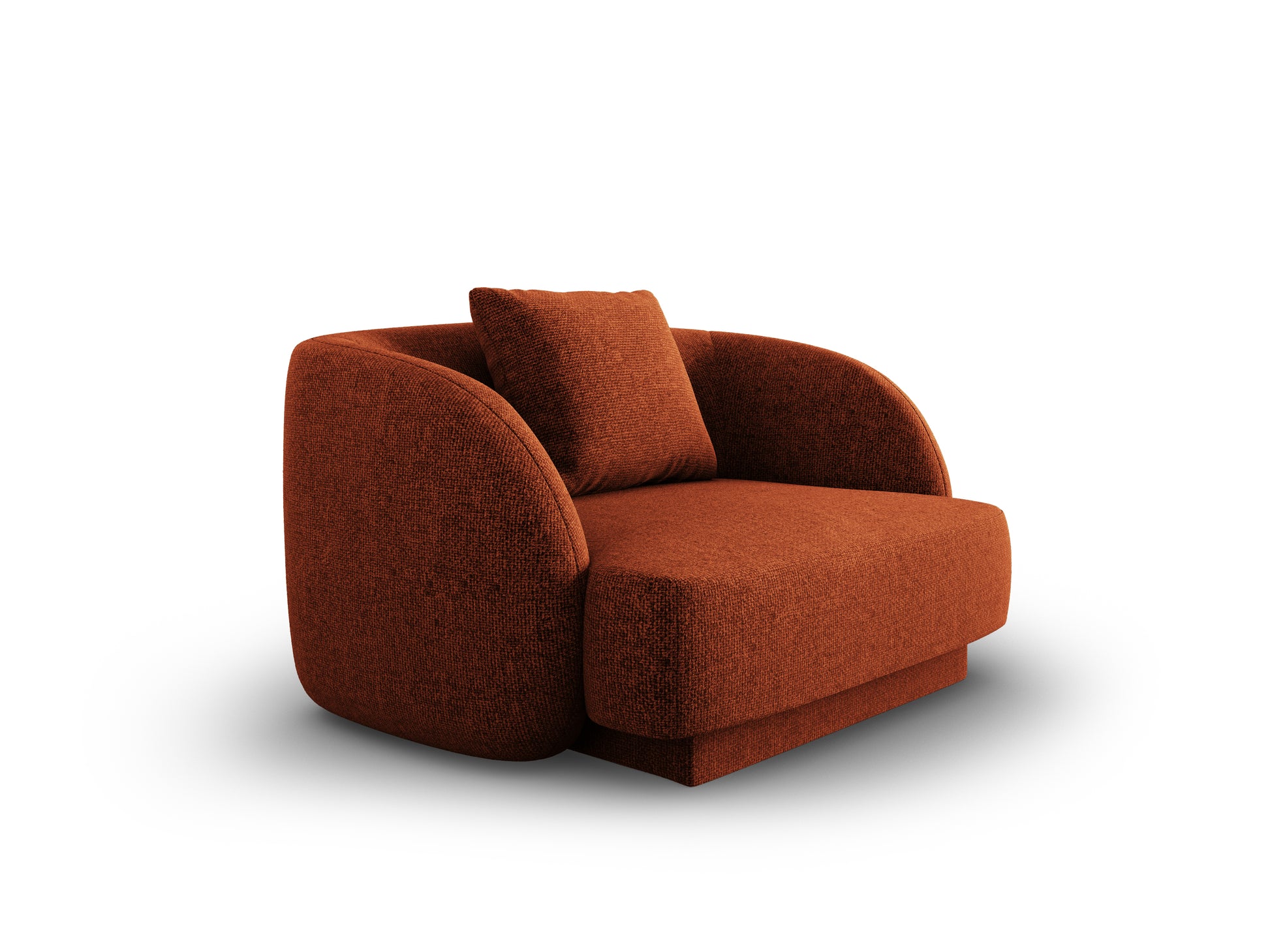 Atzveltnes krēsls Cosmopolitan Design Tulum 109x85x74 terrakota - N1 Home