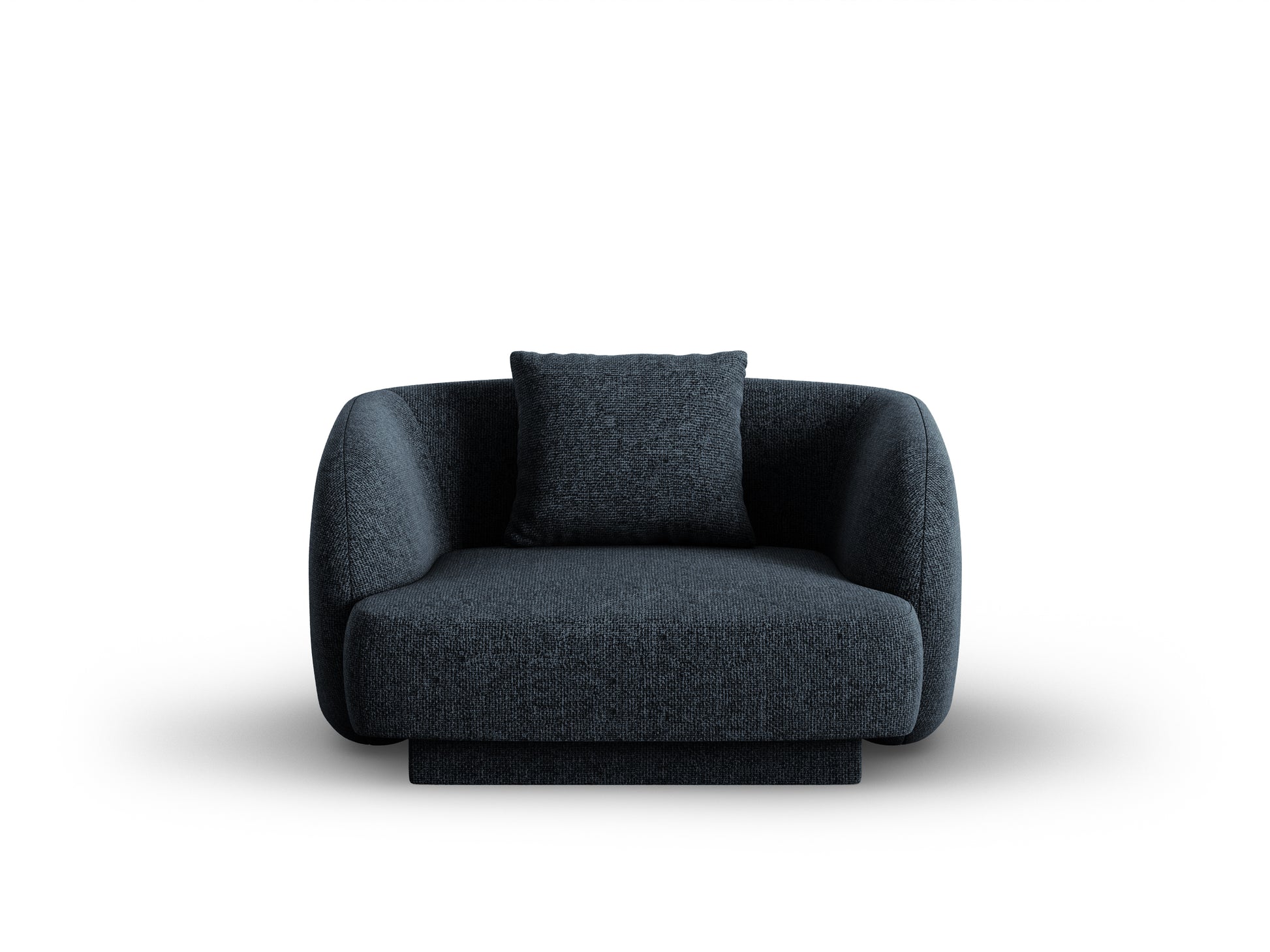 Atzveltnes krēsls Cosmopolitan Design Tulum 109x85x74 zils - N1 Home