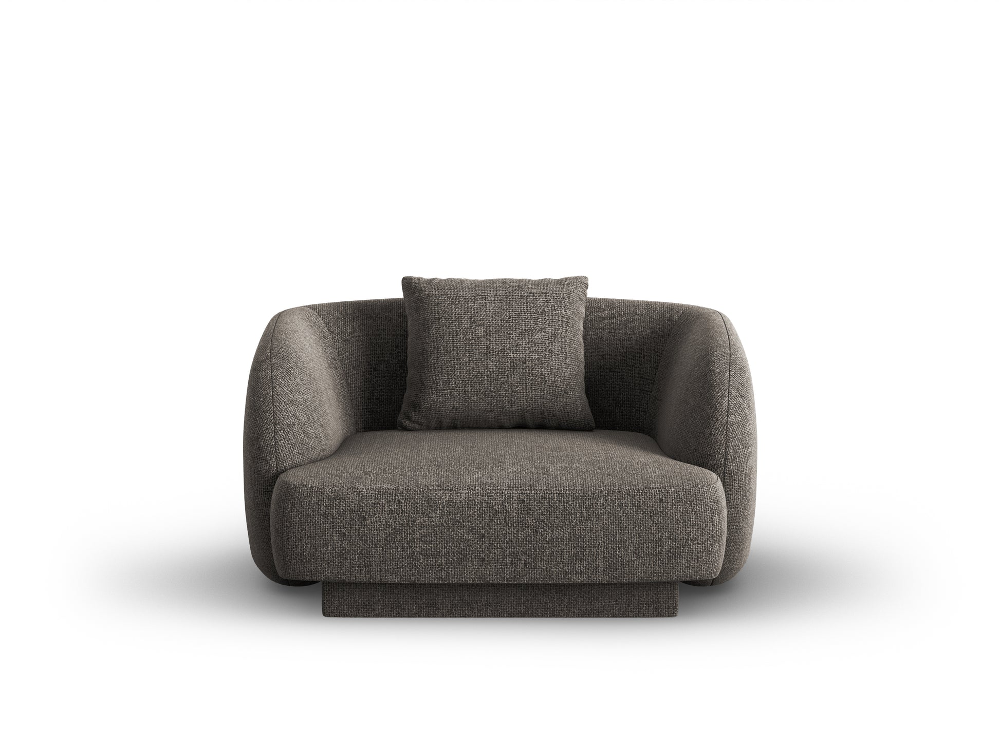 Atzveltnes krēsls Cosmopolitan Design Tulum 109x85x74 pelēks - N1 Home