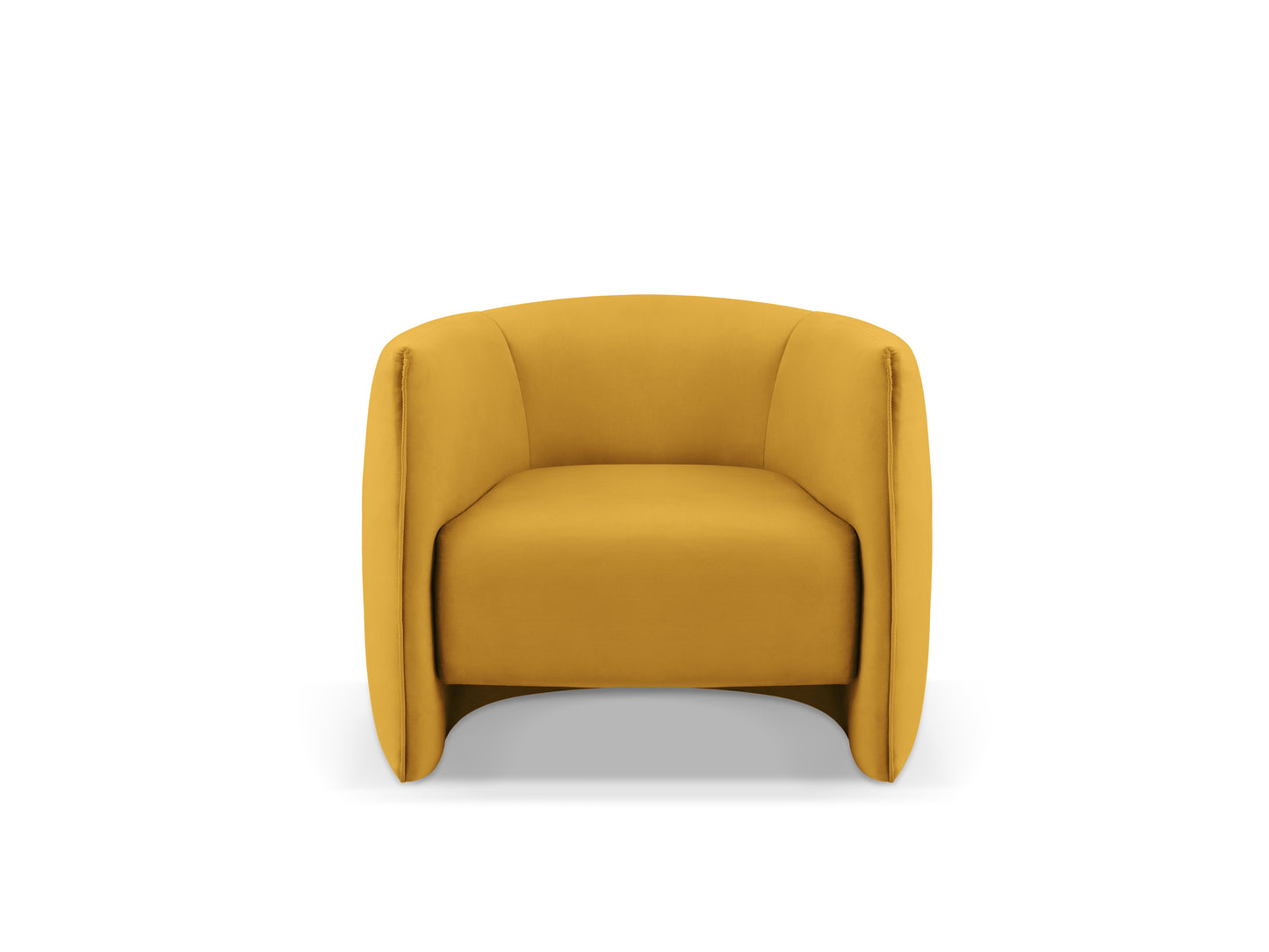 Atzveltnes krēsls Cosmopolitan Design Pelago 88x88x72 cm sinepes - N1 Home