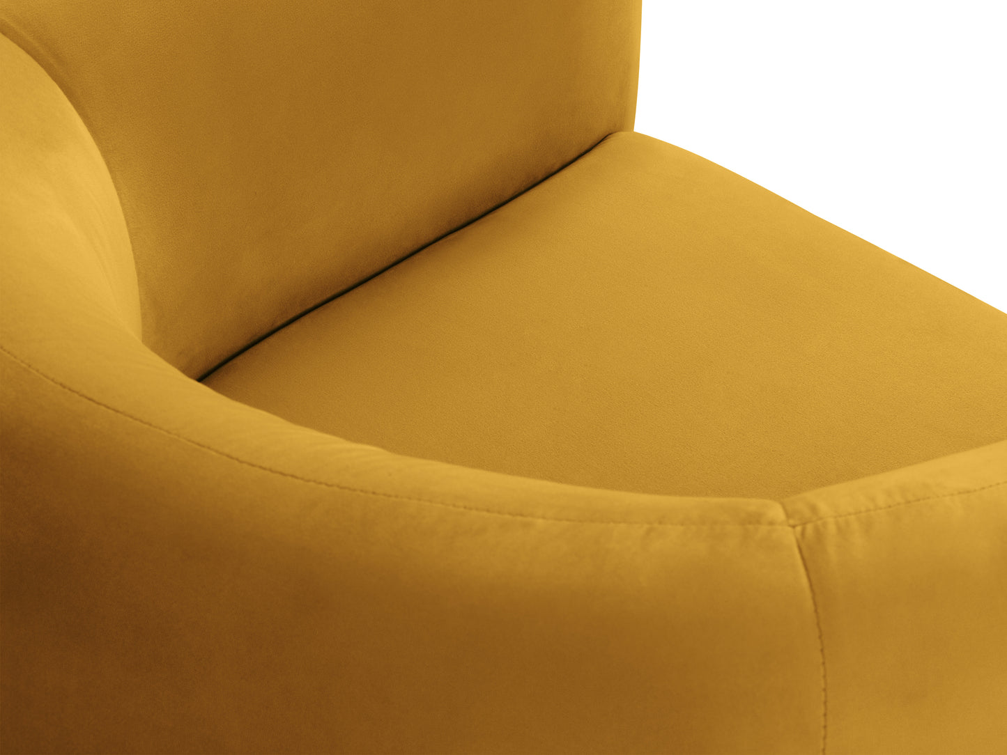 Atzveltnes krēsls Cosmopolitan Design Pelago 88x88x72 cm sinepes - N1 Home