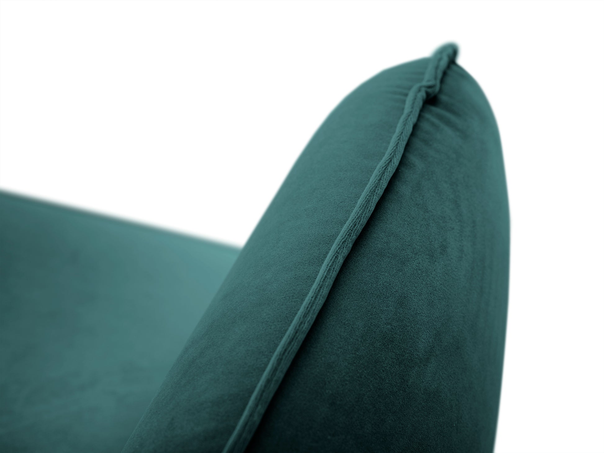 Atzveltnes krēsls Cosmopolitan Design Vienna samta 97x94x95 cm jūras zaļš - N1 Home