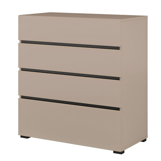 Kumode Krosit kolekcija 80/85/40 cm congo/melns - N1 Home