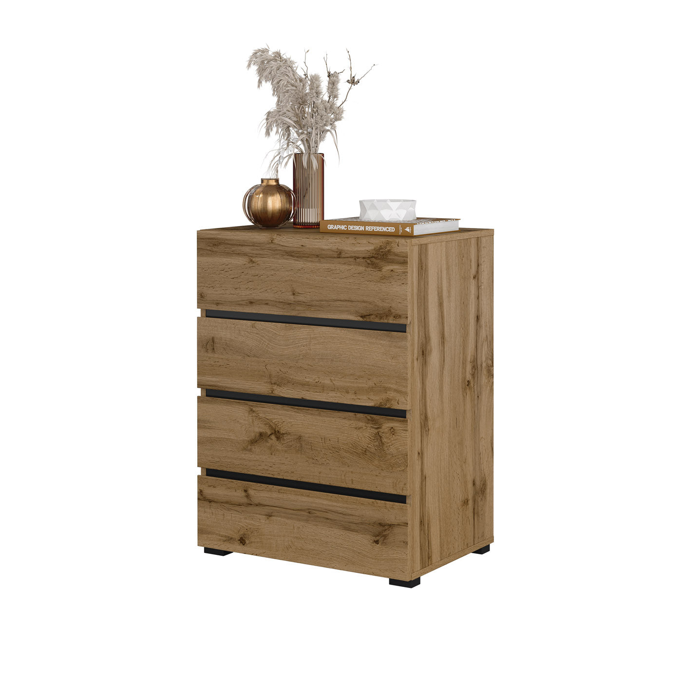 Kumode Krosit kolekcij 60/78/40 cm Votan ozols - N1 Home