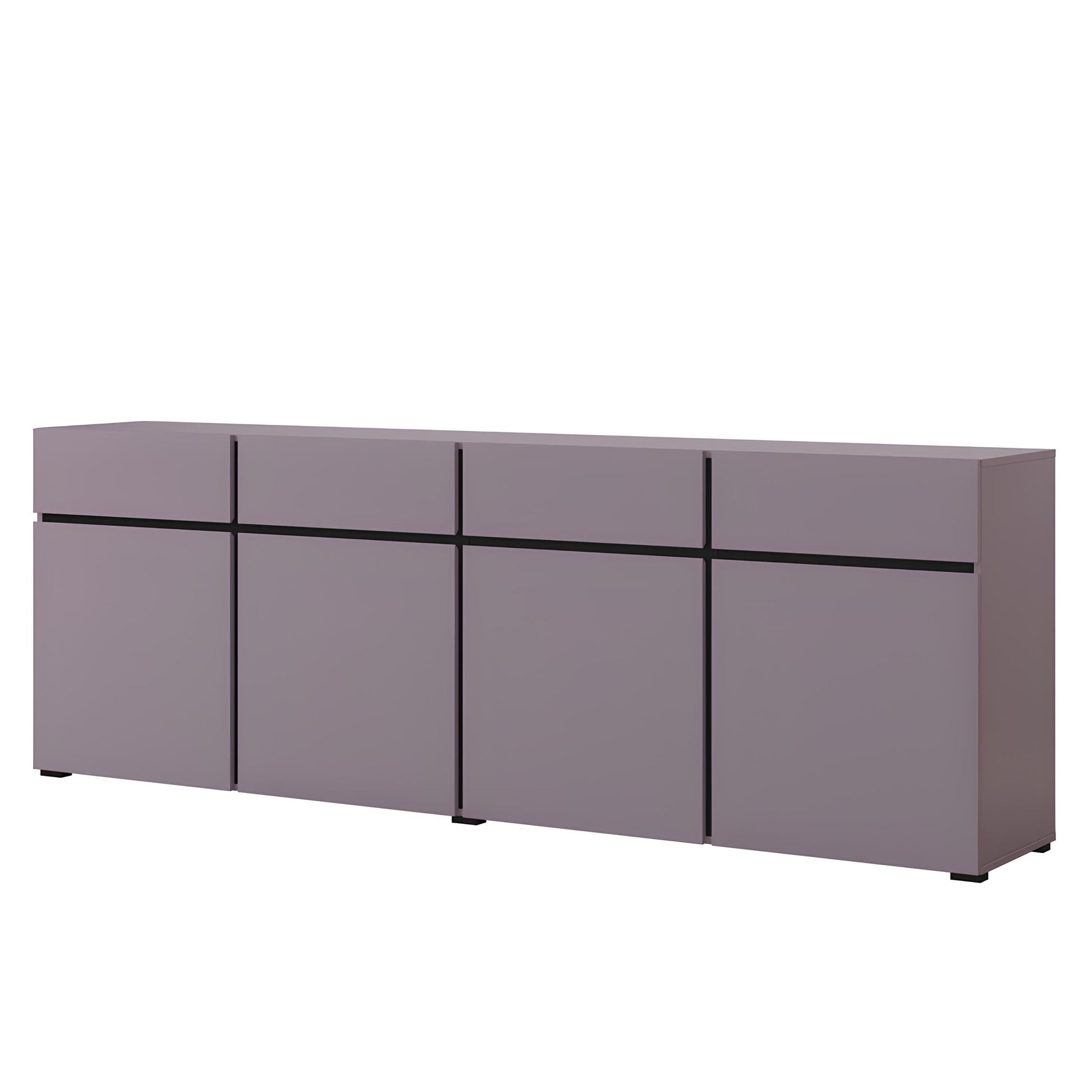 Kumode Krosit kolekcija 225/78/40 cm plums - N1 Home