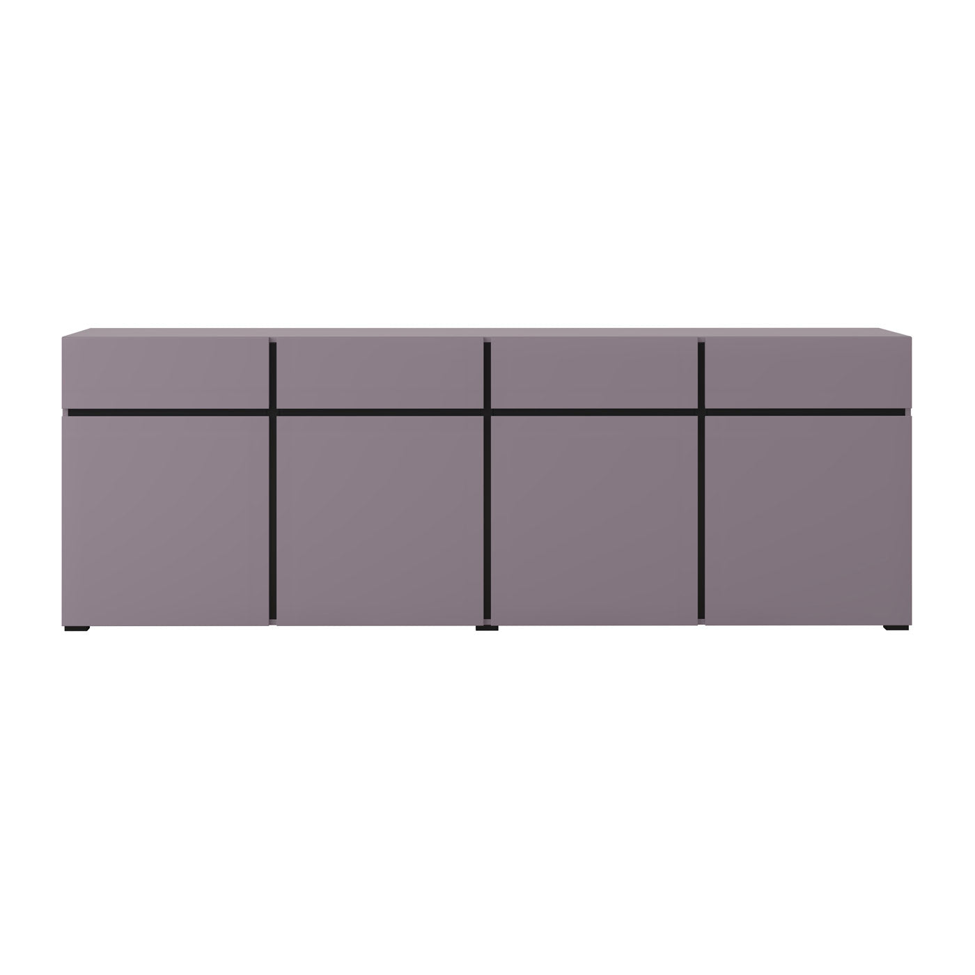 Kumode Krosit kolekcija 225/78/40 cm plums - N1 Home