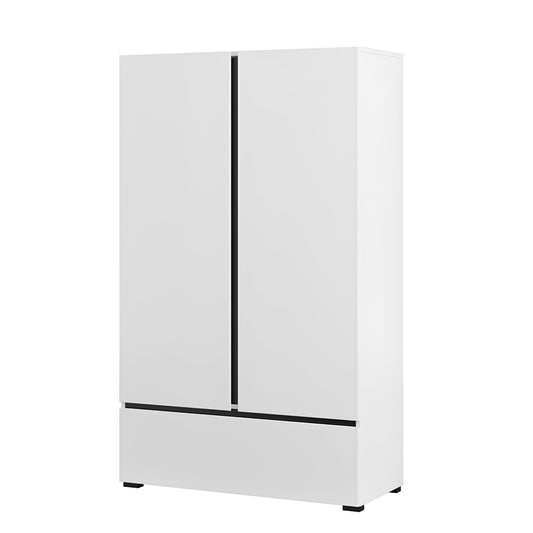 Kumode Krosit kolekcija 80/150/40 cm balts/melns