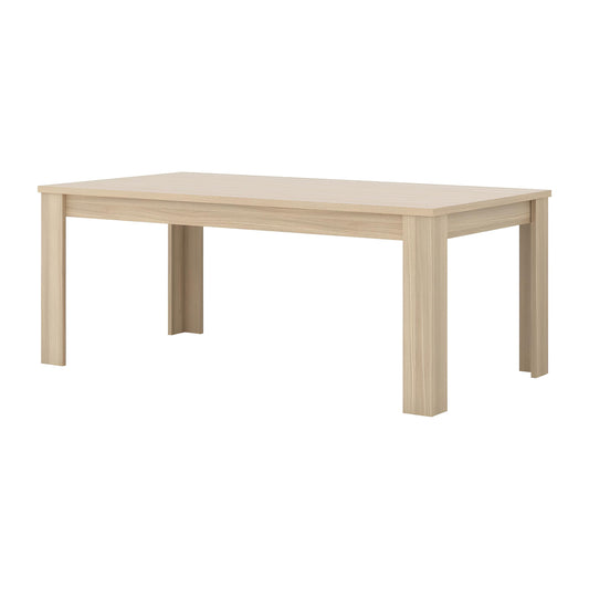 Galds Cabira II 190/100/76 cm elegants ozols/melns