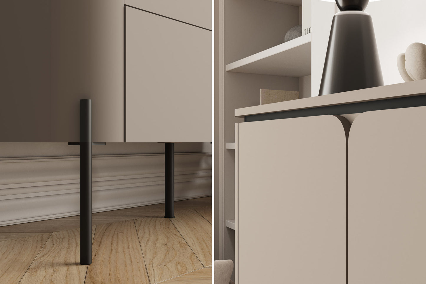 TV skapis Beltas 163/40/65 cm congo - N1 Home