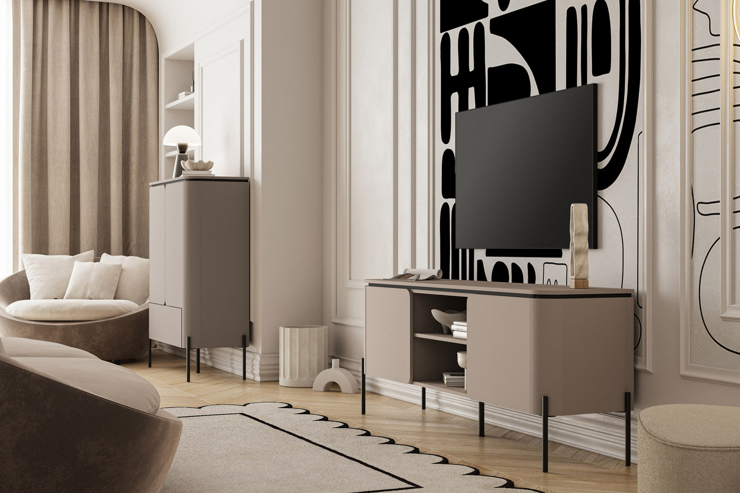 Kumode Beltas 98/60/123 cm congo - N1 Home