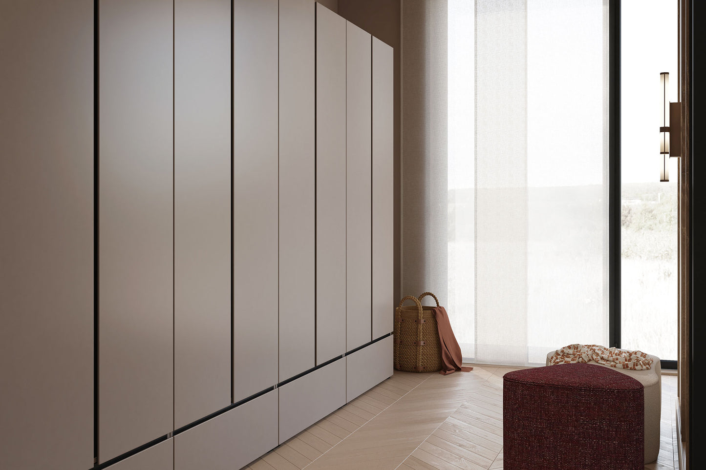 Skapis Krosit kolekcija 89;180/210/60 cm congo/melns